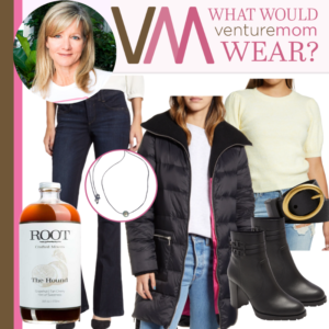 Read more about the article What Would VentureMom Wear for Outside Cocktails Around the Fire Pit?