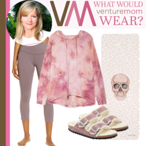 Read more about the article What would VentureMom wear to Yoga at the Mather Homestead Barn with VentureMom Mary Ann Freeman?