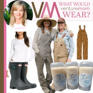 Read more about the article What Would VentureMom Wear in the Garden? 