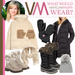 Read more about the article What Would VentureMom Wear Around On A Ski Trip Night Around The Fire Pit?