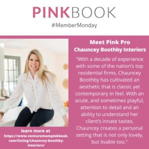 Read more about the article ✨Member Monday Highlight ✨⁠ Chauncey Boothby Interiors